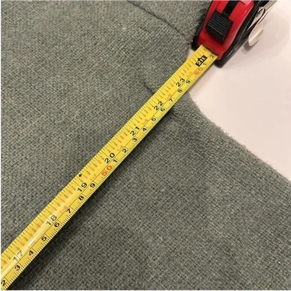 Design Lab Textured Front Button Shacket in Sage Size small - Picture 7 of 9